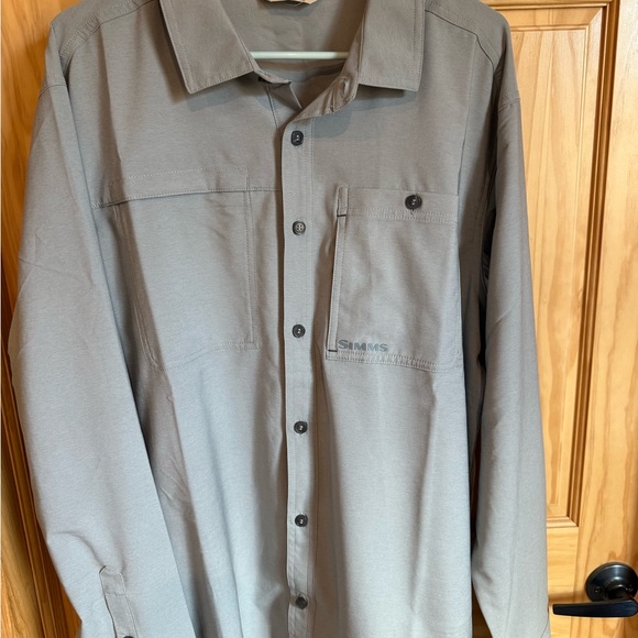 Simms Gray Men's Jacket - Picture 1 of 4